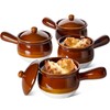 LE TAUCI French Onion Soup Bowls, 16 Ounce Ceramic Soup