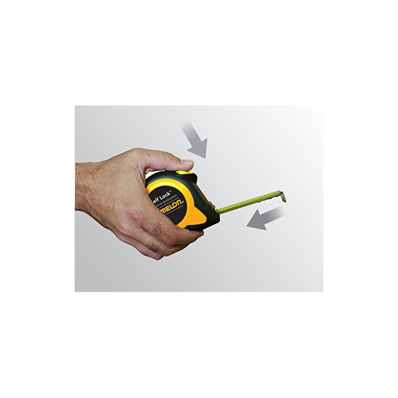 Komelon SL2912; 12' x 5/8" Self-Lock Speed Mark Tape Measure,