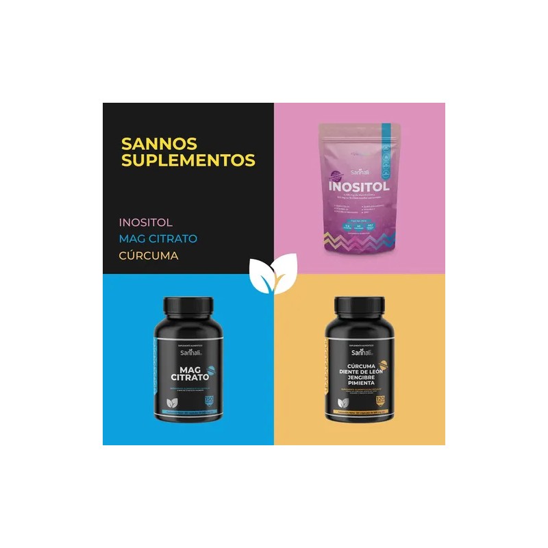 Sannali Citrato Magnesio 400 Elemental Sabor