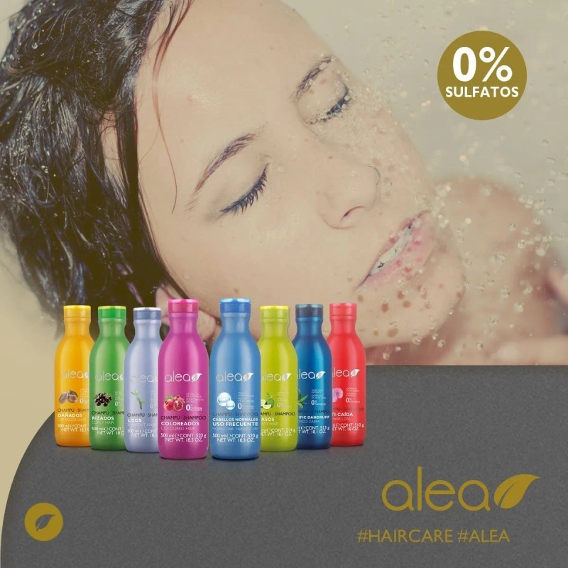 Tratamiento Anticaspa Shampoo Con Zinc Alea 500ml
