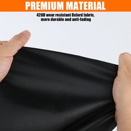 Guisong Cubierta para parrilla de gas de 2 quemadores de 32 pulgadas, cubierta impermeable para parrilla de gas Char-Broil 463673519, cubierta protectora para parrilla exterior para Weber Nexgrill con mesas laterales plegadas