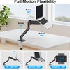 MOUNTUP Laptop Stand for Desk, Adjustable Aluminum Laptops Arm Mount
