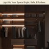 ZSLAIFU Battery Powered LED Strip Lights, 2Pack 3.3FT COB LED