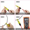 2pcs Wire Piercing Probe Kit, Insulation Puncture Wire Probe Piercing