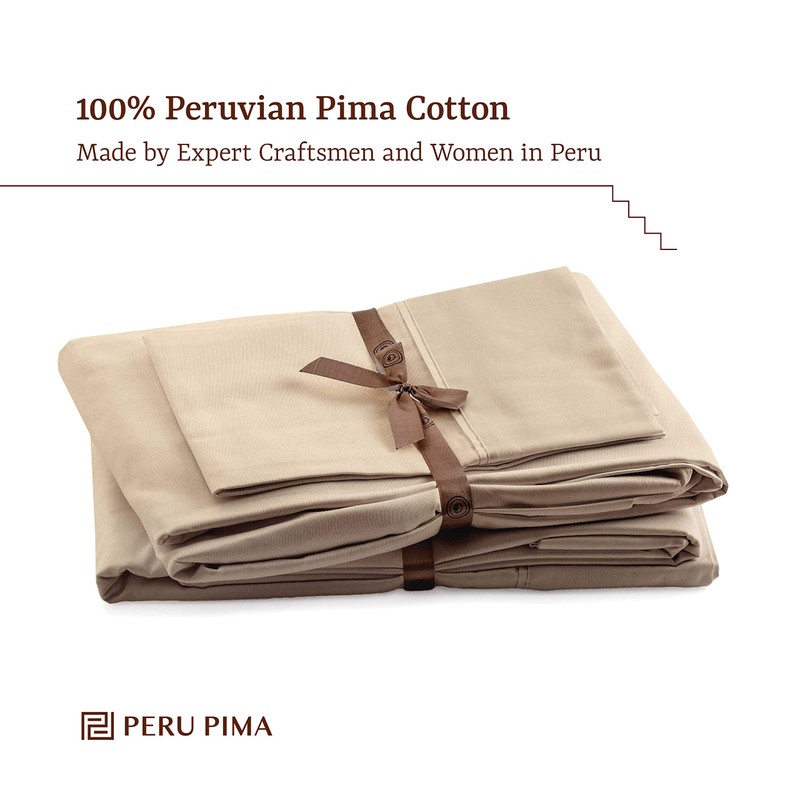 Peru Pima - 415 Thread Count Percale - 100% Peruvian