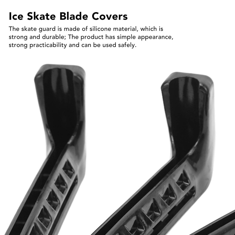 2 Pairs Skate Guards Portable Ice Skate Blade Covers Adjustable