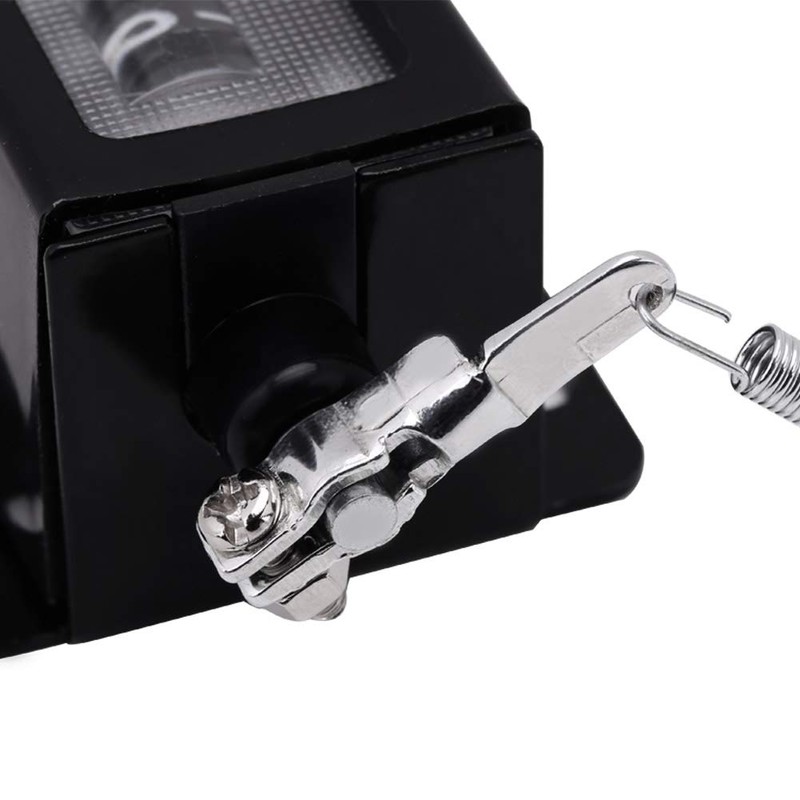 Mechanical Counter, 5 Digit D67-F 0-99999 Rotary Knob Resettable Black