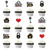 Homewarming Cupcake Toppers, Housewarming Cupcake Picks, Housewarming Party Decor, New