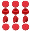 CheeMuii 12 PCS Hubcap Rubber Plugs 1-1/8" Wheel Fit for