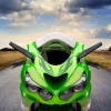 XM For Kawasaki Ninja 400 Wing Mirrors Adjustable Foldable Rearview