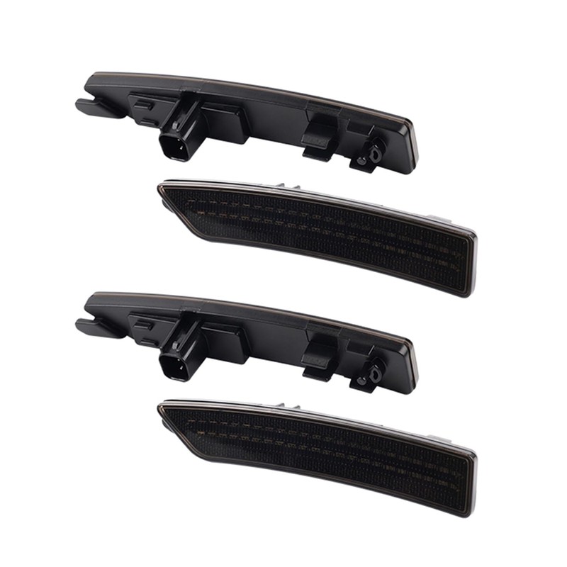 LED Side Marker Lights Front & Rear Bumper Fender White