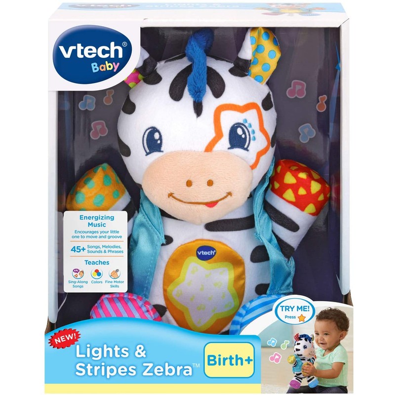 VTech Lights and Stripes Zebra