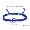 Evil Eye String Kabbalah Hamsa Hand Cord Bracelet Hand-Woven Adjustable