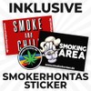Smokerhontas Comic Mix White Rolling Tray Large - Rotating Tray/Mixing