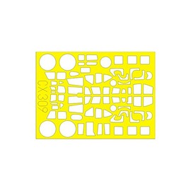 Eduard 1/72 Scale Mask for Ju 88A-4 by REVELL - CX309