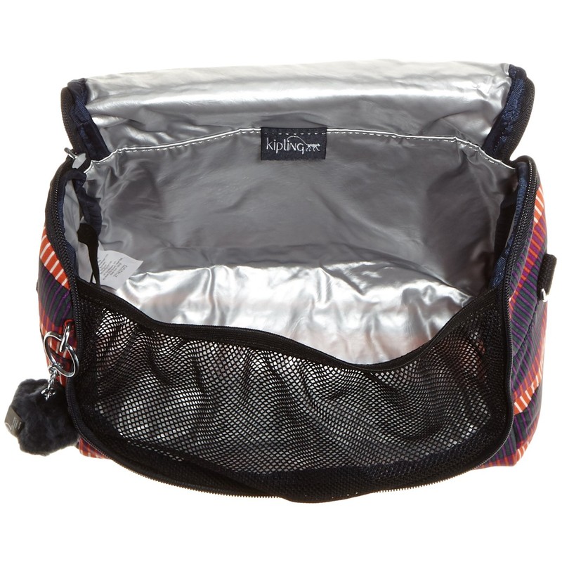 Kipling New Kichirou K1528939F School Rucksack Multi-Coloured Stripe Pr