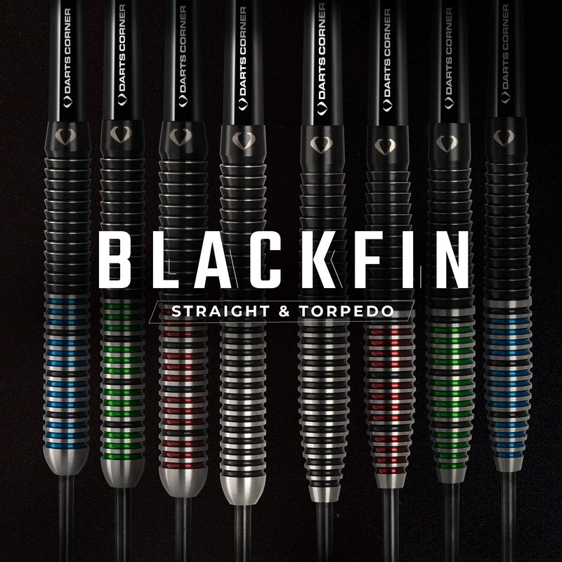 Darts Corner D0791 BlackFin | 26g Dart Set with High