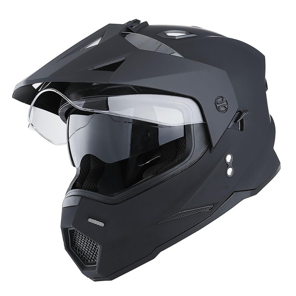 1Storm Youth Kids Dual Sport Dual Visor Motorcycle Motocross Off