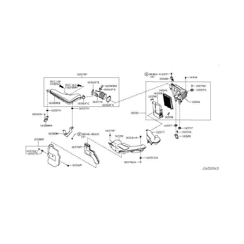 Nissan MAF Sensor Connector for 2017 2018 Nissan Versa Note