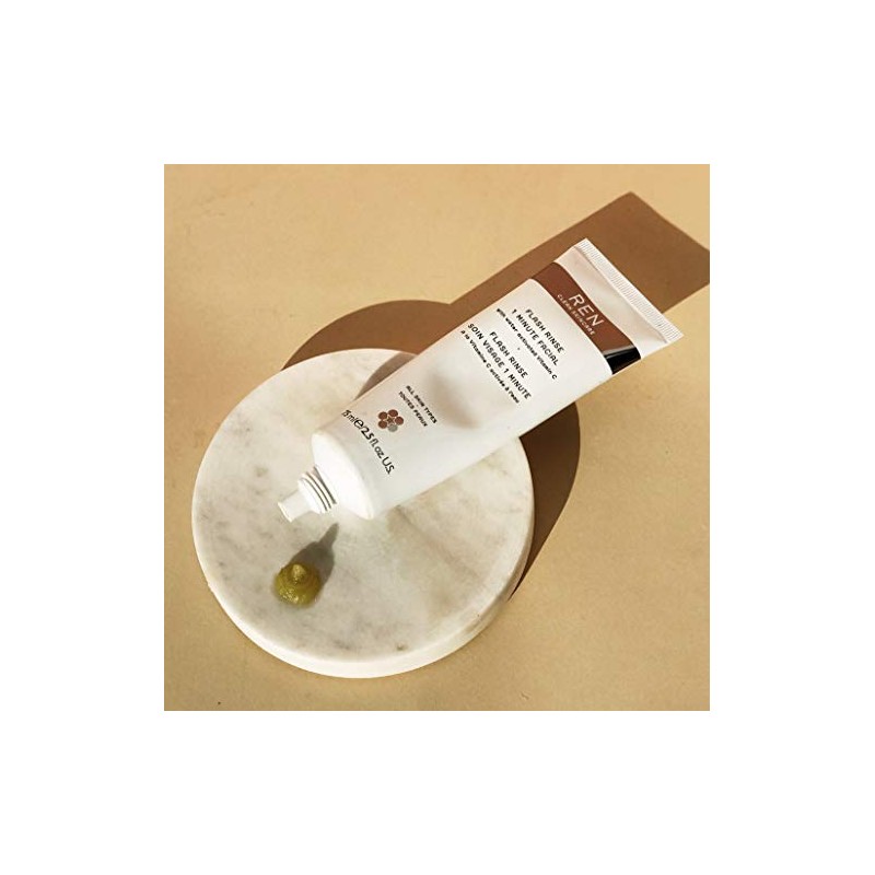 REN Flash Rinse 1 Minute Facial, 2.5 Ounce