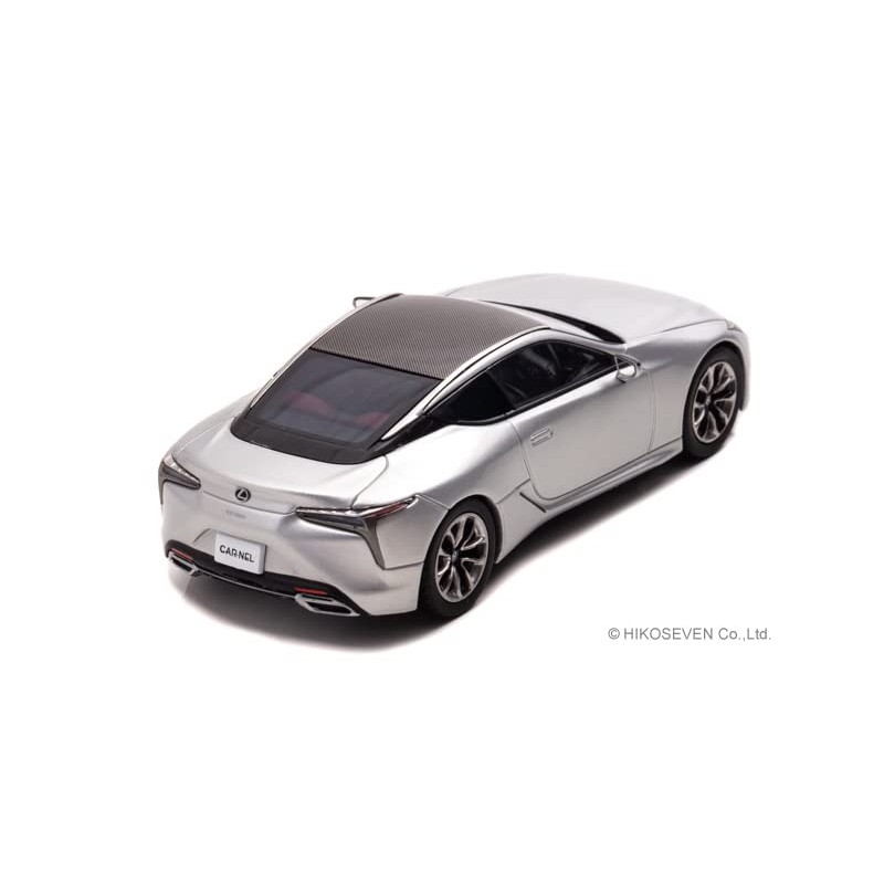 CARNEL 1/43 Lexus LC500 (URZ100) 2017 Sonic Silver Finished Product