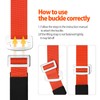 Moving Straps, 2-Person Lifting and Moving System with Thickened Pads,