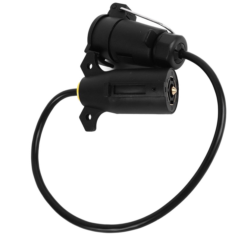 Trailer Plug Adapters 7 Pin Safe Reliable Durable Dual Head