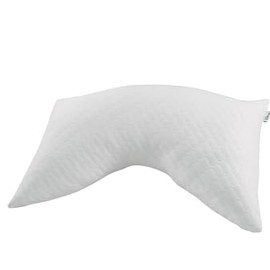 CHxxy Shredded Memory Foam Pillows – Adjustable Loft, Orthopedic Support for Side/Back Sleepers, Pressure Relief for Cervical Spine, Machine Washable (Queen Size)