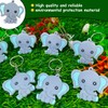 MEIYIFAN Party Favours Christening, 30 Elephant Pendants Thank You Gifts,