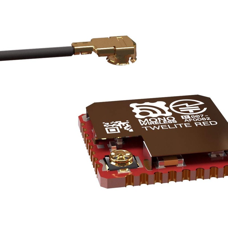 Flat Antenna Embedded in Housing [UFL 1.7 x 0.3 inch