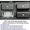 Replacement Individual AP11 Left Arrow Key caps and Hinges are