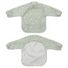 Infant Long Sleeve Bib Waterproof Cute Toddler Soft Sleeved Bib