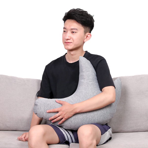 Fanwer Rotator Cuff Pillow with Pillowcase,More Filling Materials Shoulder Surgery Pillow for Neck and Shoulder Pain and Shoulder Relief