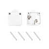 Tiardey 2Pcs Cabinet Lamp Switch, Wardrobe Touch White Switches, Normally