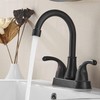 Bathroom Sink Faucet FRANSITON 4 Inch Faucet 2 Handle Bathroom