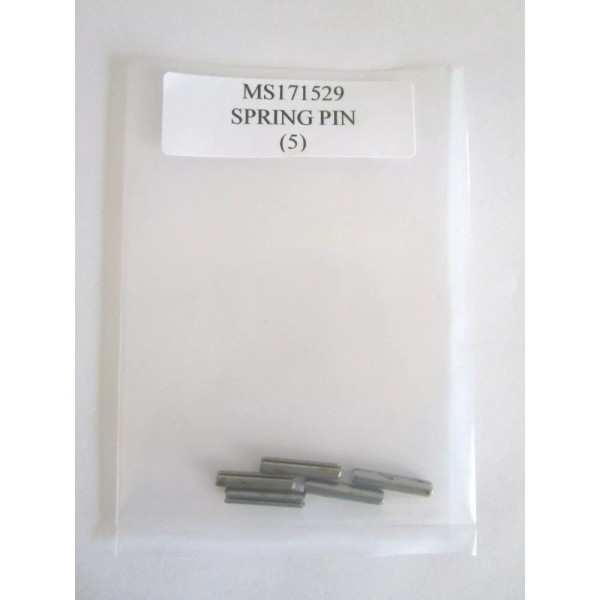 MS171529 Spring Pin 1/8 x 11/16" Slotted Stainless Steel -