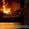 Upgraded Blacksmith Tongs Wolf Jaw Blacksmithing Tongs For Beginner &