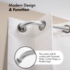 Meriville 1-Inch Diameter Bay Window Curtain Rod Set for Bayview