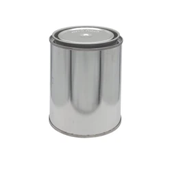AUTORIND Pint Size UNLINED Can, Empty Metal Pint Paint Cans with Lids For DIY and Professional Projects, Silver Color and %100 Recyclable (Pack of 50)