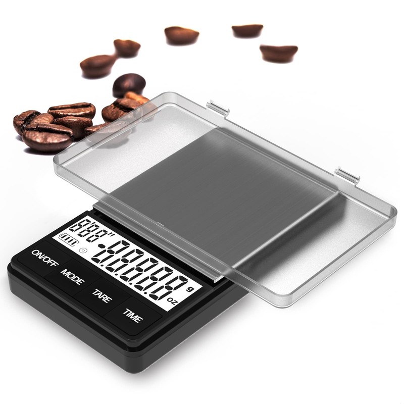 MAXUS Espresso Scale with Timer 1000g/0.1g Drip Coffee Scale, Small