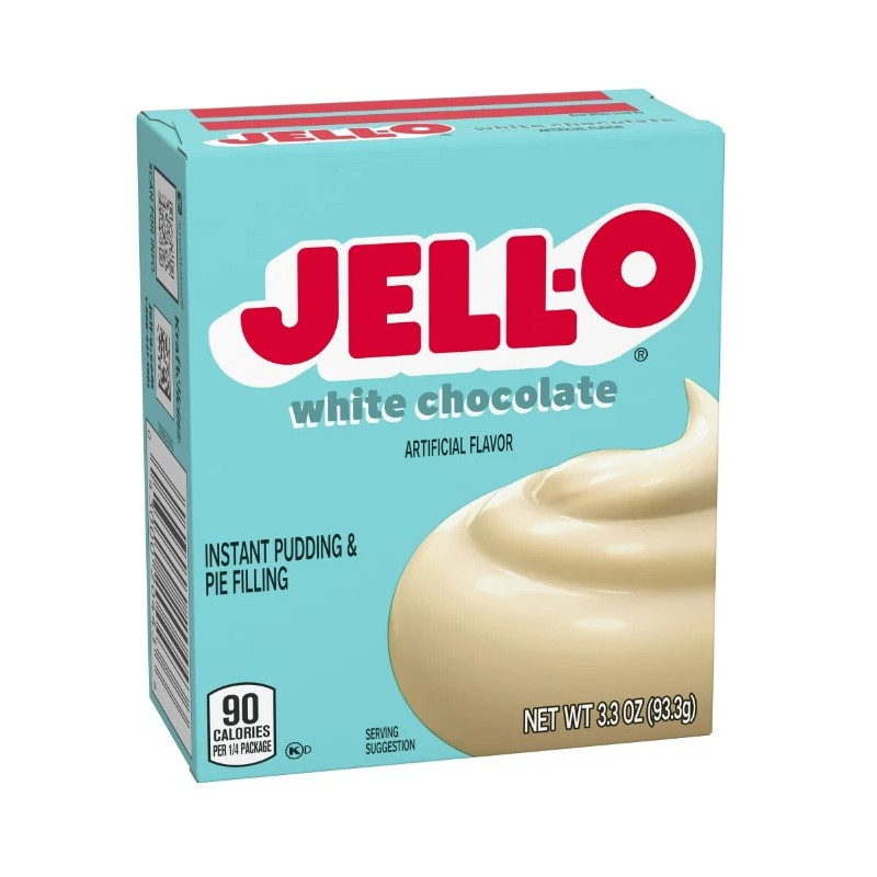 JELL-O Jello WHITE CHOCOLATE Instant Pudding & Pie Filling Dessert