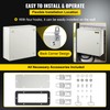 VEVOR NEMA Steel Enclosure, 20 x 20 x 6'' NEMA