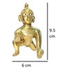 athizay Laddu Gopal Brass Idol | Bal Gopal Baby Krishna