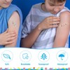 YanBous Pack of 120 Plasters - Waterproof and Breathable, Hypoallergenic,
