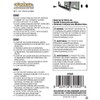 Cruiser Accessories 81550 License Plate Ultimate Kit Locking Fasteners, Black