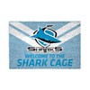 Cronulla Sharks NRL Rugby Door Mat Doormat