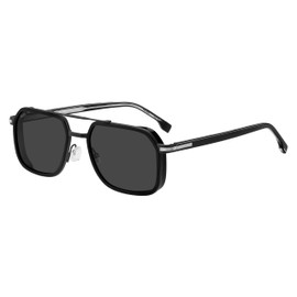 BOSS Men's Sunglasses, Black, grey