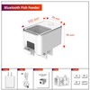 GEZIEKID Bluetooth Automatic Fish Feeder for Aquarium, Food Dispenser for