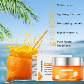 Vitamin C Face Cream,Vitamin C Moisturiser,Anti Aging&Wrinkle,Day & Night Face Cream for Women and Men, Boost Skin Collagen, Brighten Hydrate and Plump Skin 30g