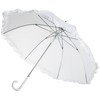 totes Women's Auto Open Ruffle Stick Umbrella 2 pack